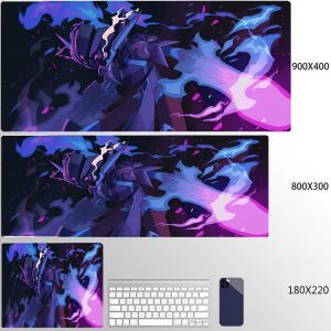 Bandai | Mouse Pad Large Game P-Pokemon Ceruledge Keyboard Pad Gaming Accessories MousePad Gamer Playmat Anime PC Carpet XXL Desk Mat