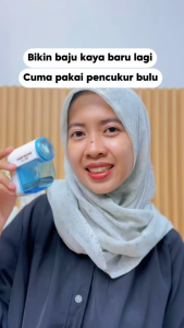 COD TaffHOME Pencukur Bulu Pakaian Penghilang Bulu Baju Electric Cloth Fabric Shaver FL 188