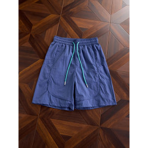 OUMULONG | Functional Style Ice Silk Cleanfit Design Shorts