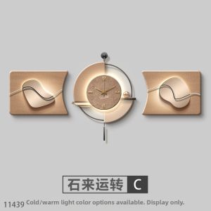 RUIBOHAO | Luxury Clock Minimalist Living Room Wall Art