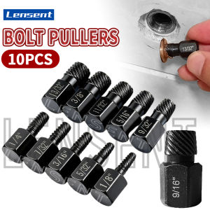 Lensent độ cứng cao vít thép và Bolt pullers công cụ tuốc nơ vít đinh vít bị hỏng Bộ Kìm nhổ dụng cụ tháo bu lông 【 10pcs 】
