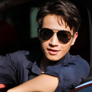 LouisWill Men Sunglasses Titanium Alloy Frame Photochromic Sunglasses Fashion UV400 Polarized Sunglasses Casual Shades for Man Auto Color Changing Sunglasses Driving Glasses Sunglasses for Men