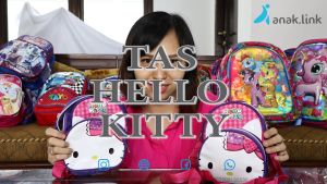 Tas Slempang Anak Dompet Tali Pouch Perempuan Karakter Hello Kitty 30108