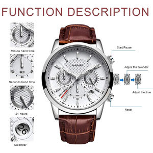 LIGE Casual Watch Men Fashion Sport Quartz Clock Mens Watches Top Brand Leather Military Waterproof Date Watch Relogio Masculino