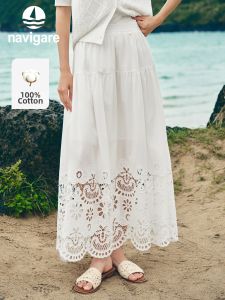 Navigare | Bohemian Style A-Line Long Skirt