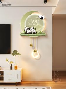 CTYLIGHTZ | Panda Perpetual Calendar Electronic Clock Light-emitting Wall Watch