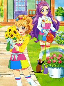 Bandai | Oil Painting Anime Aikatsu Ichigo Ran By Numbers Modern Wall Decor for Living Room Bedroom Perfect Gift No Frame
