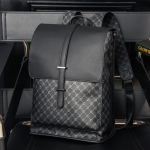 Túi Đeo Vai Đôi Thời Trang Retro Thường Ngày Cho Nam Túi Du Lịch Túi Đựng Máy Tính Dung Tích Lớn Túi Sách Học Sinh Túi Đeo Vai Mềm PU