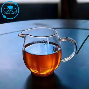 Bình Chia Trà Thuỷ Tinh Chịu Nhiệt Miệng Rót Dung Tích 300ML / Bình Rót Trà Công Đạo Long Tâm