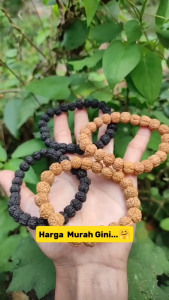 Gelang Jenitri Mix Rudraksha Mix 1 Paket Isi 4 Gelang 2 Gelang Hitam 2 Gelang Normal