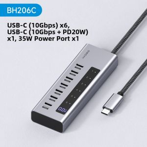 Hagibis | Type-C USB Hub with Multiple Ports and Independent Power Supply for Macbook