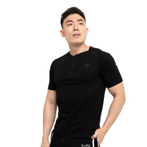 Ichto Henley Lengan Pendek Casual Shirts ITK-004