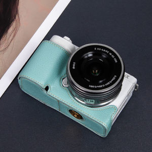 Sony A7C2 A7M4 A6400 A6700 ZVE10 Camera Protective Case Second Generation Base PU Leather Cover Multi-Functional Design Simple Style
