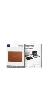 WIWU Untra-thin Laptop Sleeve with Stand Design for Macbook Air 13 M2 M3 M4/Pro 14 M1-M5 inch and Another Brand Laptop