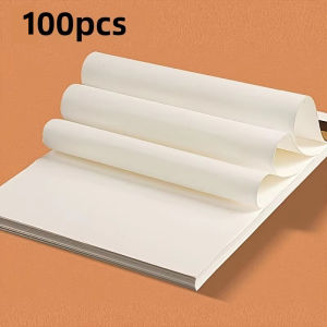 100/200 Pcs of Half-Cooked Chinese Painting Rice Paper Suitable for Calligraphy and Brush Painting the Ideal Choice for Artist