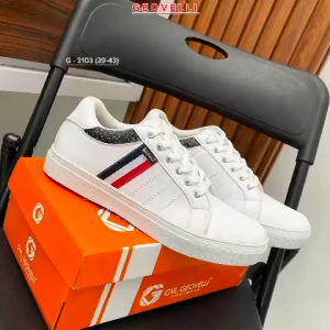 GVL GEOVELLI | SNEAKERS PRIA PUTIH / SEPATU SNEAKERS PRIA KASUAL / SEPATU PUTIH PRIA / SEPATU KASUAL PRIA PUTIH G-3103