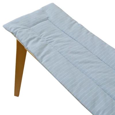 Modern Simple Long Rectangle Wooden Bench Cushion Sofa Footrest Pad Swap Shoes Seat Pad Home Decorative Fabric Chair Pad