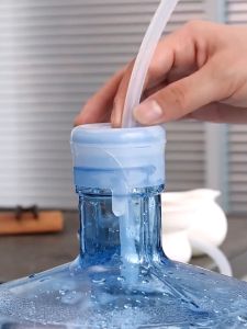 1.5 m Silicone Tubing Hose+Stainless Steel Extended Pipefor Water Dispenser