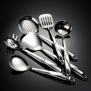 Stainless Steel Cooking Spatulas and Ladles