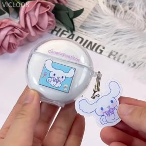 VICLOOK COD Pro 6 TWS Bluetooth Earphone Headset Bluetooth J6 Headphone Dengan Case Kartun Lucu