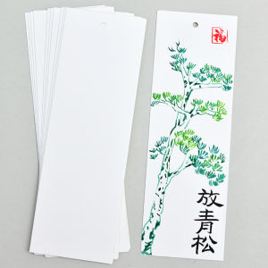 DIY Handmade Transparent Fringe Bookmark Material Kit for Kindergarten Children Creative Drawing Paper Elementary School Students