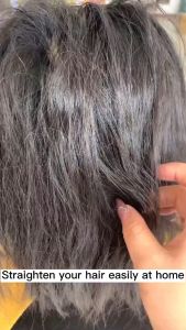 Chải tóc thẳng Kem ép thẳng tóc tại nhà không cần dùng nhiệt chứa nhiều dưỡng chất 180ML Kem Làm Thẳng Nhanh Chóng Tóc thẳng