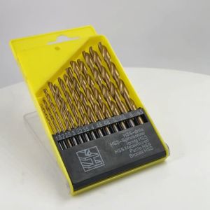 ดอกสว่าน ชุดดอกสว่านเจาะเหล็ก HSS 1 กล่อง 13 ดอก