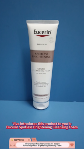 Eucerin cleaning 150ml Spotless Brightening Cleasing clean Foam Thiamidol gentle gel facial cleanser
