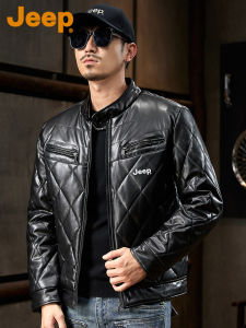 Jeep | Thickened Thermal Faux Leather Jacket Motorcycle Style