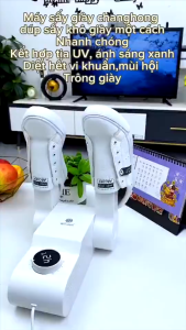 MÁY SẤY GIÀY LÀM KHÔ CAO CẤP ĐA CHỨC NĂNG KHỬ MÙI DIỆT KHUẨN 99% BẰNG TIA CỰC TÍM KHỬ 99% TIỆN DỤNG CHO 4 MÙA