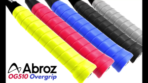 Abroz PU Overgrip (8 Pieces) in Assorted Colors For Badminton Squash Tennis Racket AZ-OG510