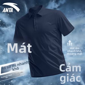 ANTA | Áo Polo Phong Cách Doanh Nhân Cảm Giác Mát Lạnh Nhanh Khô