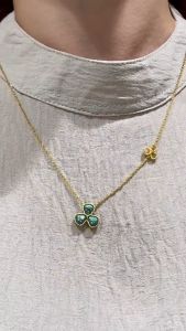 HABIB VIOLA | Oro Italia 916 Yellow Gold Necklace GC30821123(GTURQ)