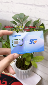 SIM 4G Vinaphone U1500 Có Ngay 500GB/tháng Tốc Độ Cao - Miễn Phí 12 Tháng Không Cần Nạp Tiền - Bảo Hành 1 Đổi 1 | FREESHIP - CHƯA KÍCH HOẠT