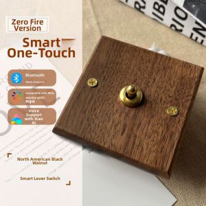 PIALT | Smart Walnut Wooden Switch 86 Type