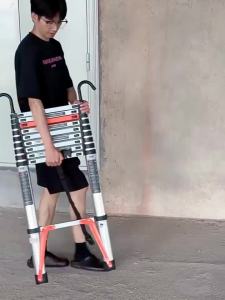 AOPENG | Portable Folding Multifunction Extension Ladder 5m