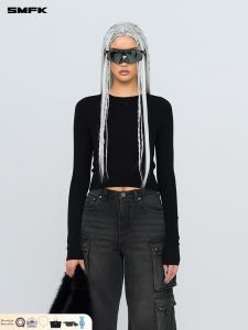 SMFK | Seamless Stretch Slim Fit Comfort Long Sleeve Top