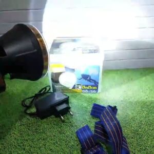 Senter Kepala Selam Babon BB-S6 | Headlamp Diving Cahaya Putih Super Terang Baterai 4400mAh Tahan 15 Jam Waterproof | Headlamp 120Watt Super Terang Tahan Lama | Senter Kepala Anti Air