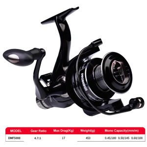 Máy Câu Cá Quay Tay Proberos 3000-6000 Phanh Đôi Siêu Bền Bánh Xe Câu Cá Chép Tay Quay Thuận Nghịch Tỉ Số Truyền Nylon 5.2:1 Dùng Cho Biển Sông Hồ