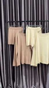 SV 6490 - Lovera Set | Silvervogue | Set Atasan dan Celana Rajut Stretch Pakaian Kasual Wanita