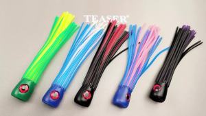 TEASER TR006-B 150mm/6inch Big Game Fishing Tuna Marlin Trolling Lure Sea Boat Fishing Octopus Squid Skirt Glow Trolling Bait