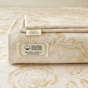 ENXING | Cotton and Linen Bed Sheet