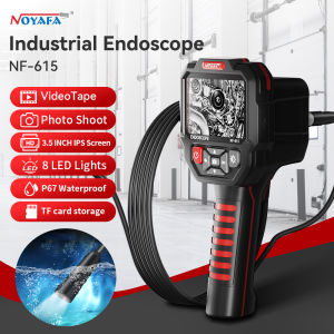 Noyafa nội soi công nghiệp 1080P Kiểm Tra Nội Soi 8Mm Duy Nhất Len đèn soi trong không thấm nước Cho Xe kiểm tra ống Cống Borescope