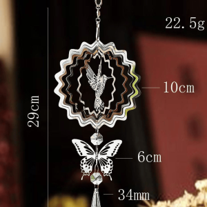 Nhà Vàng Phong Cách Châu Âu CRYSTAL Lắc Thép Không Gỉ Động Cơ 3D Động Cơ Xoay Quang Học Trang Trí Thạch Anh Trang Trí Nhà Quà Tặng Hàng Ngày