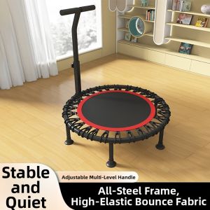 ZHUOLESHI | Quiet Flip-Prevention Trampoline Adjustable Handrails