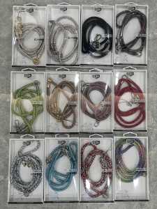 Three-in-One Rhinestone Crossbody Phone Lanyard Classy Wrist Strap Solid Anti-Lost Multi-Functional Halterneck Luxury Full Diamond Women