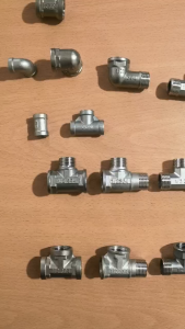 Thick Stainless Pipe Fittings Coupling/Elbow/Tee/Bushing/Nipple/Adapter/Cap (1/4inch1/2inch)