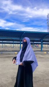 Jilbab Segiempat Oval Ukuran 120x120 dan 130x130 Jara Scarf