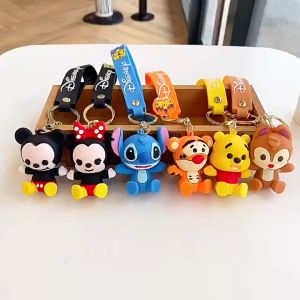 Gantungan Kunci Pooh Donald Duck Stitch Gantungan Kunci Motor Mobil Tas Keychain Aksesoris Tas