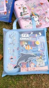 Set túi bút làm quà tặng cho bé trai và bé gái mới nhất